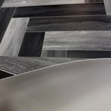 Luna Modern Herringbone Vinyl